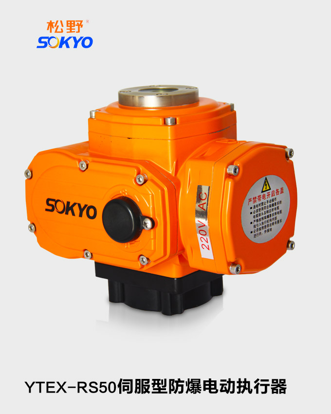 防爆電動頭,YTEx-RS50防爆電動執行器